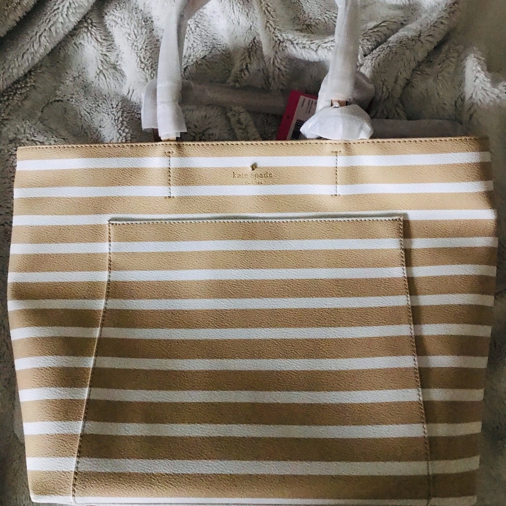 Kate Spade Hyde Stripe Specialty Bag(50% off)